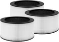Nispira BAPF160 Replacement Filter K for Bionaire Air Purifier BAP9360W BAP9260W 3-in-1 True HEPA Activated Carbon, 3 Packs