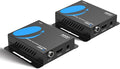 OREI HDMI Over Ethernet Extender via CAT6/7-4K@60Hz Up to 230 ft – HDMI 2.0 & HDCP 2.2 Compliant - 18Gbps Video Bandwidth with HDR 10 – Power Over Cable - 1 Year Warranty (UHD-IPC230-K)