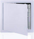 Suteck Plastic Access Panel for Drywall Ceiling 6 x 6 Inch Reinforced Plumbing Wall Access Doors Removable Hinged White