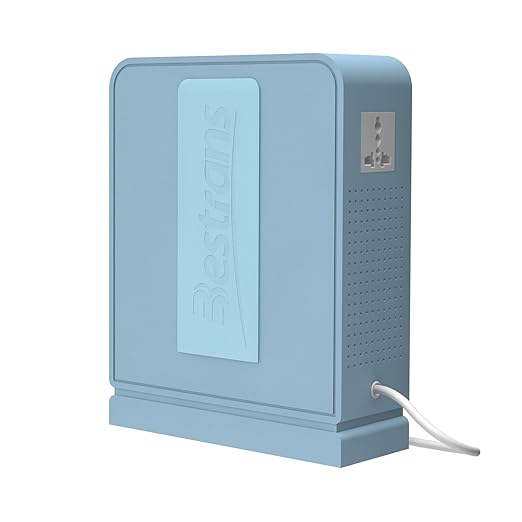 BESTRANS 3000W Step Up Transformer 110v to 220v Converter, Heavy Duty Voltage Converter 110v-120v to 220v-240v with Dual Outlets, Overload Protection & Ultra-Quiet for Home Appliances, Light Blue