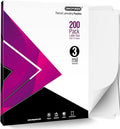SINOPUREN Thermal Laminating Pouches, 3mil Laminating Sheets, 8.9x11.4 Inches, Letter Size, HeatSeal, Clear (200pack)
