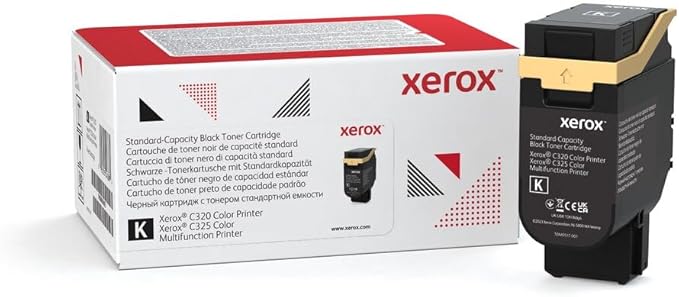 Xerox Genuine C320/C325 Black Standard Capacity Toner Cartridge (2200 Pages)- 006R04823