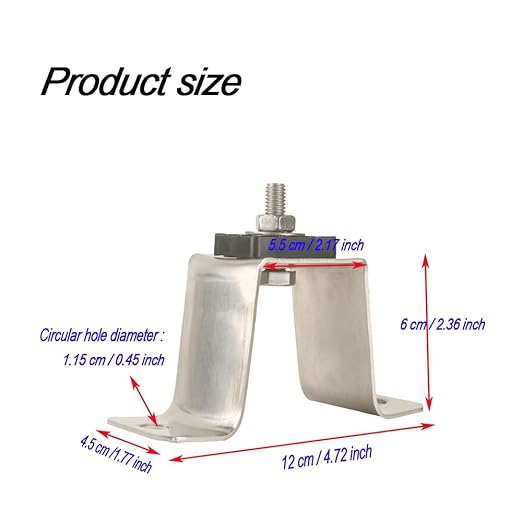 Anti Vibration Pad Air Conditioner Base,Noise Reduction and Shock Absorption Bracket,Upgraded Air Conditioner Shock Pad Thickened Floor Bracket,4 Packs (Stainless Steel Bracket -6cm)