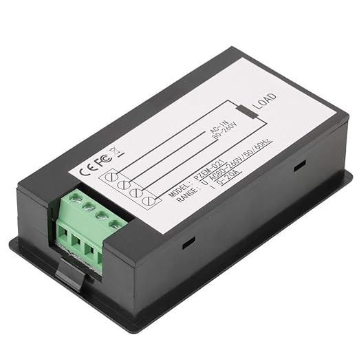 PZEM-021 LCD Display Digital AC Voltage Current Power Energy Meter - Accurate Measurement Tool for Home and Office Use
