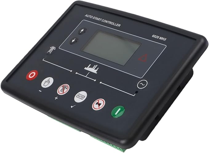 For Deep Sea DSE6020 MKII Generator Control Panel Module, Electronic Controller with LCD Display for Automatic Power Management and Monitoring