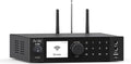 Arylic A100 Wireless Full Digital HiFi Amplifier with FM Radio, 100W×2 WiFi & Bluetooth Audio Receiver, Supports AirPlay, Spotify Connect,Multiroom, Ideal for KTV, Home Theater, and Broadcasting.
