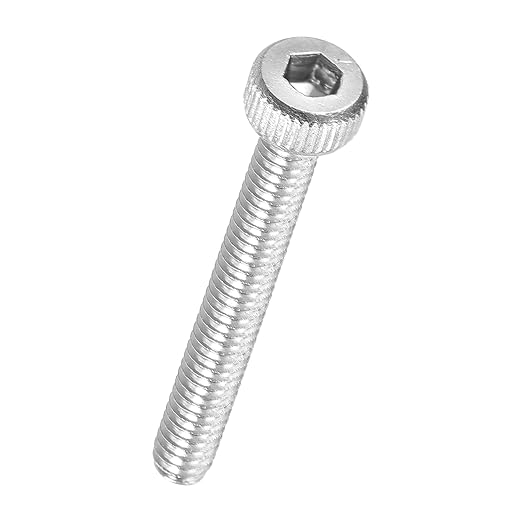 Kozelo 100pcs Socket Head Cap Screws - [M2-0.4 x 16mm] 304 Stainless Steel Allen Socket Drive for Electrical Motor 3D Printing Fan Engine Replacement Use, Silver