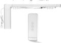 Lemoeyes Electric Curtain Track, Retractable Motorized Curtains Rod From 7-10.5ft, Automatic Curtain Opener with Smart/Manual Control, Smart Curtains System for I-Rrail and U-Rail (For 7-10.5ft)