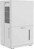 Amazon Basics Large Dehumidifier for Rooms, Energy Star Certified,Effectively Reduces Humidity, With Advanced Moisture Control, Timer, Auto-Defrost, Overflow Protection, up to 4000 SFT, 50 Pint, White