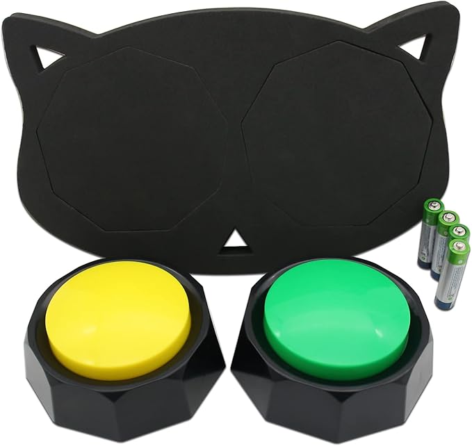 ANLIKY Recordable Button, Dog Training Buttons for Communication, Game Buzzers, Talking Button, Upgraded Version 30 Second Custom Recordable, Easy Button, Material Safety
