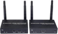EXVIST 100M 1080P 60FPS Wireless HDMI Transmitter and Receiver Kits W/HDMI Loop-Out, Up to 328ft, IR Support, Suitable for Transmitting from Laptop, PC, YouTube, Xbox One, PS4 to HDTV or Projector