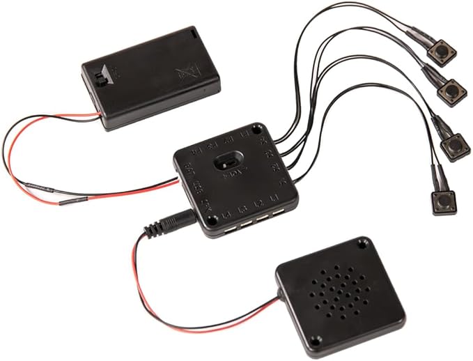 COSVOX Cosplay Sound Effects Module. DIY Audio MP3 Sound Chip with 4 Push Buttons, 8MB Memory. Add Sound Effects or Music to Your Cosplay Costume Accessories, Crafts, Props and Replicas.