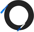 Jeirdus 3M LC to SC Outdoor Armored Simplex 9/125 SM Fiber Optic Cable Jumper Optical Patch Cord Singlemode 3Meters 10ft LC-SC