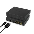 SMSL PS100 Digital to Analog Audio Converter, USB/Optical/Coaxial/HDMI ARC to Stereo L/R RCA Output DDC Digital Toslink SPDIF 192kHz DAC Converter for PS5/HDTV/DVD/Blu-Ray Players/Home Cinema Systems