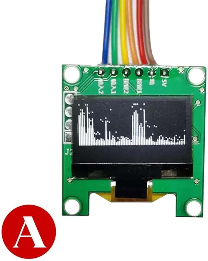 Audio Spectrum Display Analyzer with Dual Channel VU Meter and Multi Mode Screen (Without Box)