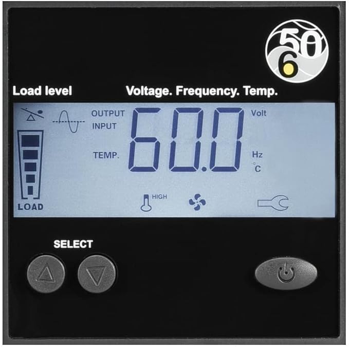 Voltage & Frequency Converter & Transformer - Step-Down 220V 50Hz to 120V 60Hz - Continuous Power, Smart Protection Features, Pure Sine Wave Output – PowerXchanger EX-12