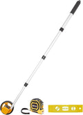 YS YUSON Rolling Measuring Wheel in Feet, Digital Measuring Wheel for Construction, Walking Measuring Wheel, Measure Wheel with Tape Measure and Level Ruler, One Key to Reset, 4 Inch, Up to 9999Ft