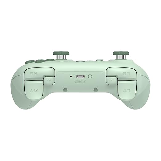 8Bitdo Ultimate 2C Hall Effect Joysticks and Hall Triggers Wireless Controller for Windows PC and Android, with Remappable L4/R4 Bumpers, Turbo function & Rumble vibration (Green)