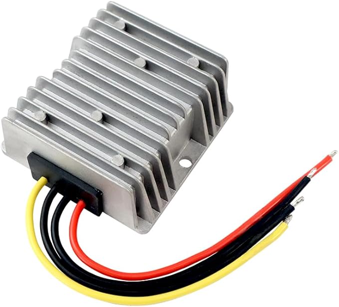 DC Converter 12V to 24V 4A Step Up Converter DC Voltage Regulator Power Converter Waterproof Module Transformer for Led Project, Horn, Dashboard...