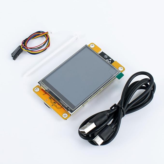 Hosyond 2.8'' ESP32 Display Resistive Touch Screen with WiFi+BT, ILI9341 Driver 240x320 TFT LCD Screen Module for Arduino