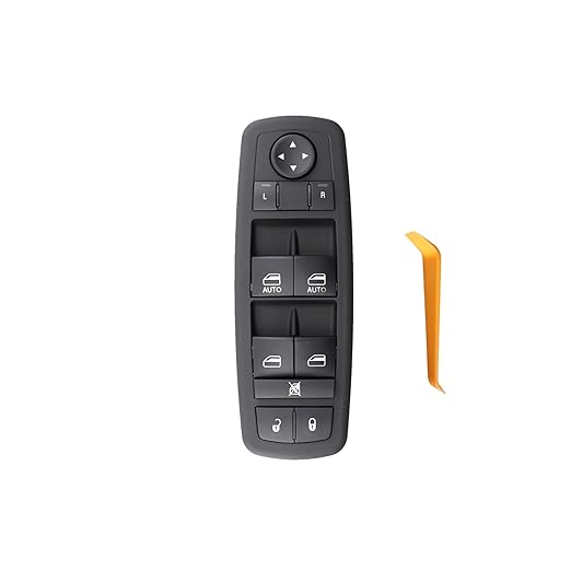 Master Power Window Control Switch Driver Side-Compatible with 2011-2019 Dodge Charger, 2016-2022 Ram 1500 2500 3500, 2015-2017 Chrysler 200, 2011-2020 Chrysler 300