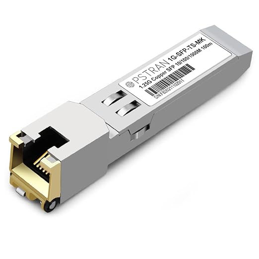 OPSTRAN 10/100/1000BASE-T SFP RJ45 Copper Transceiver Module Compatible with Mikrotik S-RJ01 100m Cat 6/Cat 6a