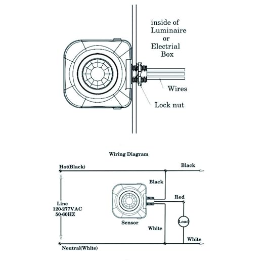 ECOELER Ceiling Occupancy Motion Sensor Switch, High Bay Fixture Mount 360° Ceiling Automatic Light Switch, 120/277VAC, UL, FCC Approved Passive Infrared Sensor