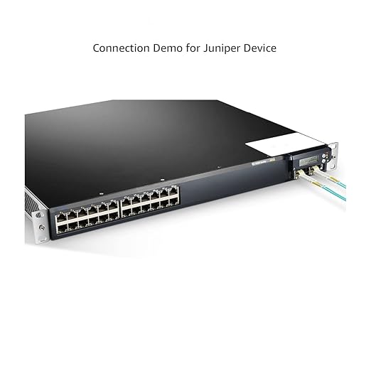 OPSTRAN 10GBASE-SR SFP+ Optical Transceiver Module Compatible with Juniper QFX-SFP-10GE-SR EX-SFP-10GE-SR SRX-SFP-10GE-SR 10Gbps 850nm 300m DDM Duplex LC MMF 4 Pack