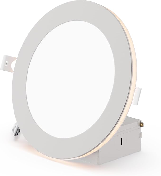 INFIBRITE 6 in Slim Recessed LED Downlight with Night Light 5CCT Selectable White New Construction 12 Watt 1050LM Triac Dimmable 24 Pack