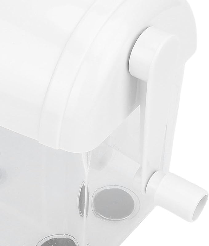 FILFEEL Hand Crank Paper Shredder, Portable Manual Document Shredder with Quiet Operation for Home and Office Use