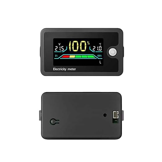 8-100V Battery Monitors Digital Capacity Tester Car Charging Levels Indicators Batteries Power Indicators Battery Capacity