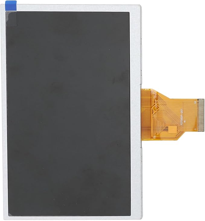 aqxreight 7 Inch LCD Display Module 50Pin RGB 800x480 Resolution TFT LCD Screen with 7" Landscape Design for Home Appliance Industrial Control