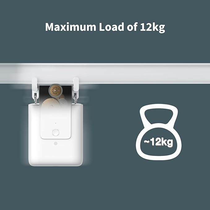 Aqara Smart Curtain Motor E1(Track Version, 1 Pack), Requires AQARA Zigbee 3.0 HUB, Electric Curtain Driver for Remote Control and Home Automation, Support HomeKit, Alexa, Google Assistant and IFTTT