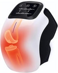ROVIA 2026 New Portable Comfort Electric Knee Massager, 3-in-1 Rechargeable Knee Massage Machine with Heat, Red Light and Vibration, Adjustable Knee Pain Relief Wrap, Personal Care Appliances