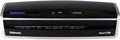 Fellowes Laminator Venus 2 125, Rapid 30-60 Second Warm-up Laminating Machine, with Laminating Pouches Kit (5734801), Black, Silver, 5.1" x 21.3" x 8.2"