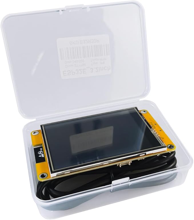Hosyond 3.2'' ESP32 LCD Display Resistive Touchscreen with WiFi+BT, ST7789P3 Driver 240x320 TFT SPI Screen Module for Arduino
