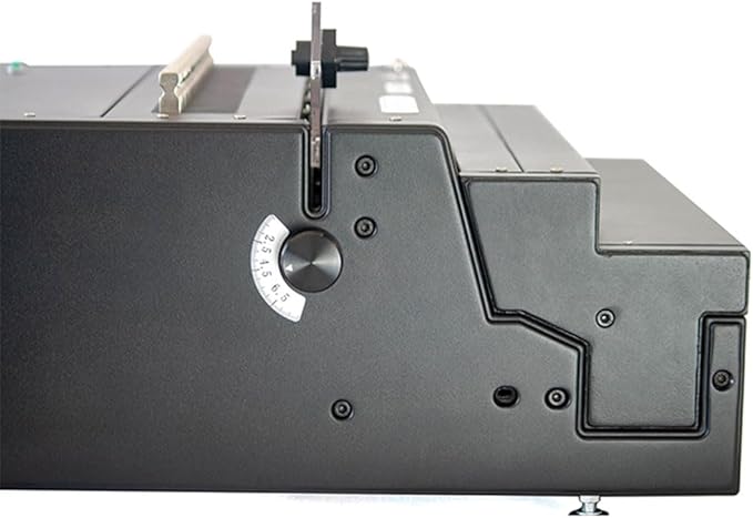 TruBind Heavy Duty Coil Binding Machine with Electric Punch & Coil Inserter and Foot Pedal | 25 Sheet Punch Capacity | Bind up to 500 Sheets | 46 Fully Disengageable Dies | 4:1 Pitch | 1-Year Warranty