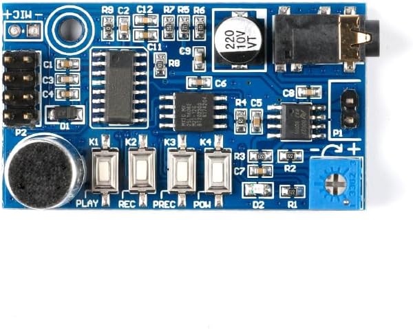 JESSINIE YS-SR1 DC 5V Sound Voice Recording Playback Module Sound Recorder Board Loudly Public Voice Playback Loudspeaker Megaphone Replace ISD1820