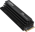 Crucial T705 PCIe Gen5 NVMe 4TB SSD with Heatsink, Up to 14,100MB/s, TLC NAND, Laptop & Desktop (PC) Compatible, for Creatives and Hardcore Gamers, Solid State Drive, 1Mo Adobe CC – CT4000T705SSD5