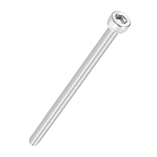 Kozelo 20pcs Socket Head Cap Screws - [M3-0.5 x 50mm] 304 Stainless Steel Allen Socket Drive for Electrical Motor 3D Printing Fan Engine Replacement Use, Silver