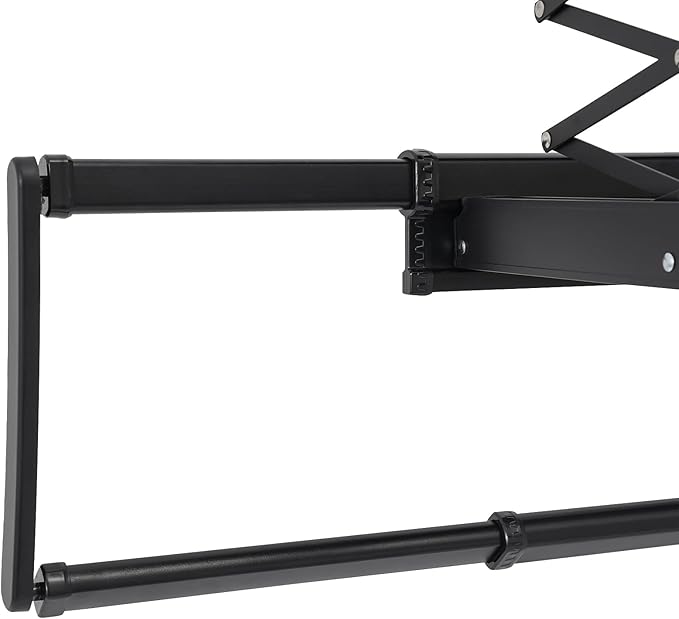 banborba Electric Retractable Airing Rack, Ceiling Mounted Clothes Drying Rack, Retractable Clothesline, Vertical Laundry Drying Rod with LED Light & Remote, 110V 24W, Black
