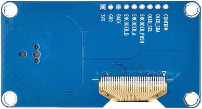 1.3inch LED Display Screen Combined with EC11 Rotary Encoders Module IIC Interfaces for Home Control Panel