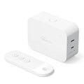TREATLIFE 2 in 1 Dimmer Plug with Remote, No Smart Features, Wireless Remote Control Outlet, Up to 100FT Range, Plug-in Dimmer Switch for Dimmable Bulbs, String Lights, Max Power 300W