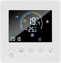 Sumsoctober Smart WiFi Floor Heating Thermostat for Tuya Programmable Energy Saving Controller with Child Lock and Weather Updates(16A)