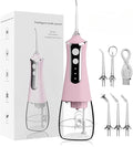 Electric Water Flosser Water Flosser Portable Dental Flosser Oral Cleaning (L10 Pink)