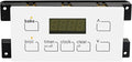 316455410 Range Oven Control Board for Electrolux Kenmore, Gas Range 7 Button Control Board Clock 5304518661 316222800 （White）