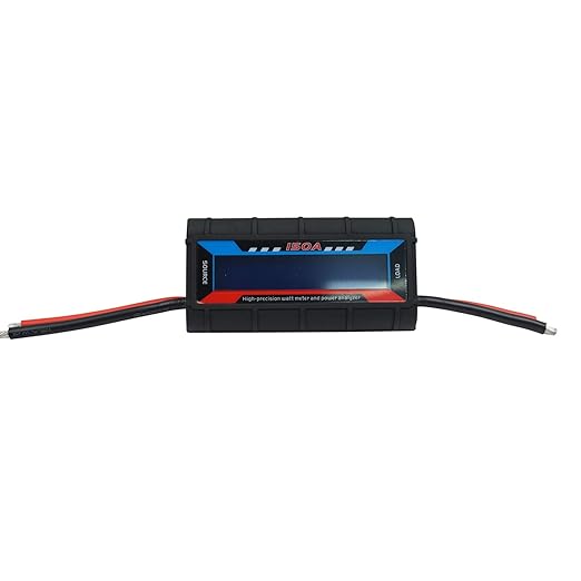 Proshopping 150A RC Watt Meter, High Precision Power Analyzer, DC 0-60V Volt Amp Watt Checker Tester, with Digital LCD Screen- for Voltage(V) Current(A) Power(W) Charge(Ah) and Energy(Wh) Measurement