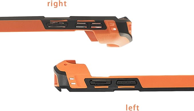 IYOUBOL Protective Cover Bumper Case Rugged Boot with Hand Strap for Zebra TC51 TC510K TC52 TC56 TC57 Orange