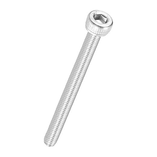 Kozelo 20pcs Socket Head Cap Screws - [M2.5-0.45 x 40mm] 304 Stainless Steel Allen Socket Drive for Electrical Motor 3D Printing Fan Engine Replacement Use, Silver