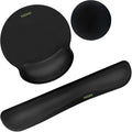 VAGAU Premium Keyboard Wrist Rest and Mouse Pad Wrist Support, Ergonomic Memory Foam Set for Office, Laptop, Mac, Computer and Gaming, Comfortable Typing &Wrist Pain Relief